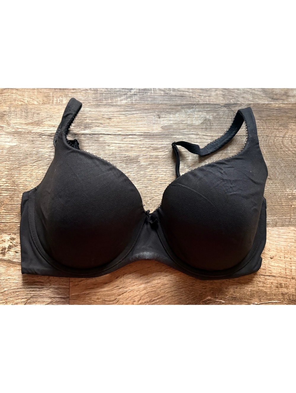 Victoria's Secret Black Body by Victoria Lined Demi Bra Size 34DDD